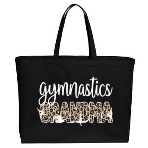 Gymnastics Grandma Of A Gymnast Gymnastics Grandmother Cool Gift Cotton Canvas Jumbo Tote