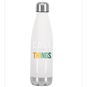 G.O.A.T. God Over All Things Stainless Steel Insulated Water Bottle