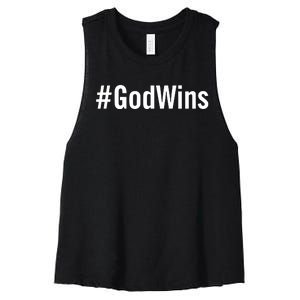 #Godwins Women's Racerback Cropped Tank