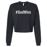 #Godwins Cropped Pullover Crew