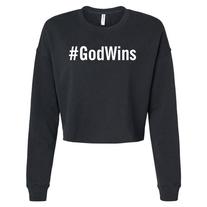 #Godwins Cropped Pullover Crew