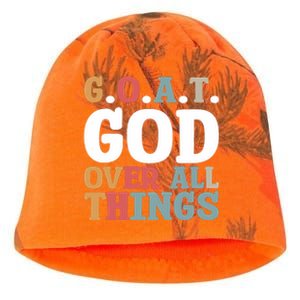 G.O.A.T. God Over All Things Kati - Camo Knit Beanie