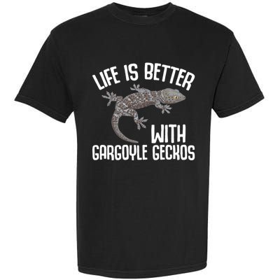 Gargoyle Gecko Owner Lizard Keeping Reptile Keeper Cool Gift Garment-Dyed Heavyweight T-Shirt
