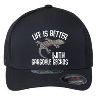 Gargoyle Gecko Owner Lizard Keeping Reptile Keeper Cool Gift Flexfit Unipanel Trucker Cap