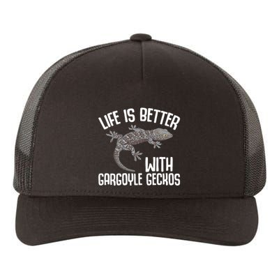 Gargoyle Gecko Owner Lizard Keeping Reptile Keeper Cool Gift Yupoong Adult 5-Panel Trucker Hat