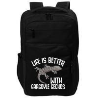 Gargoyle Gecko Owner Lizard Keeping Reptile Keeper Cool Gift Impact Tech Backpack