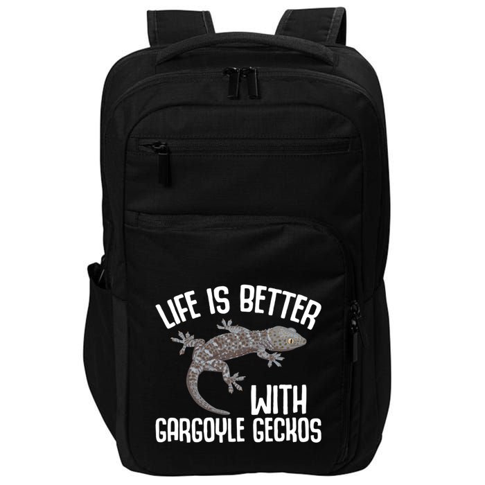 Gargoyle Gecko Owner Lizard Keeping Reptile Keeper Cool Gift Impact Tech Backpack