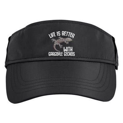 Gargoyle Gecko Owner Lizard Keeping Reptile Keeper Cool Gift Adult Drive Performance Visor