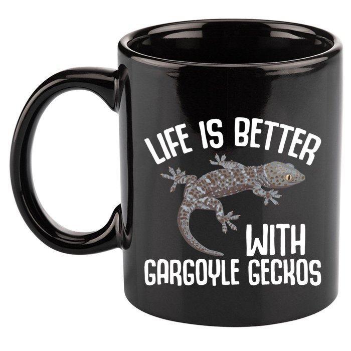 Gargoyle Gecko Owner Lizard Keeping Reptile Keeper Cool Gift 11oz C Handle Ceramic Mug