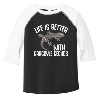 Gargoyle Gecko Owner Lizard Keeping Reptile Keeper Cool Gift Toddler Fine Jersey T-Shirt