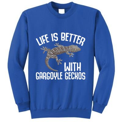 Gargoyle Gecko Owner Lizard Keeping Reptile Keeper Cool Gift Sweatshirt