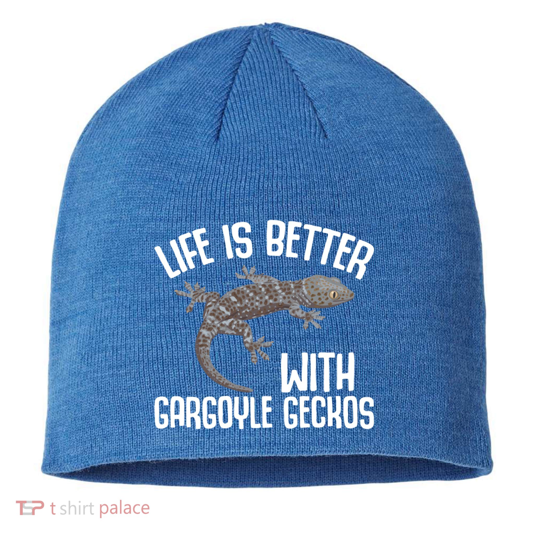 Gargoyle Gecko Owner Lizard Keeping Reptile Keeper Cool Gift Sustainable Beanie
