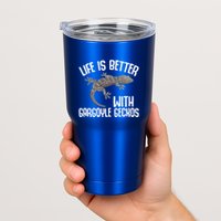 Gargoyle Gecko Owner Lizard Keeping Reptile Keeper Cool Gift Tumbler