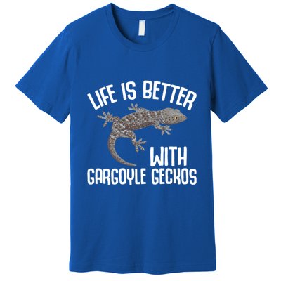 Gargoyle Gecko Owner Lizard Keeping Reptile Keeper Cool Gift Premium T-Shirt