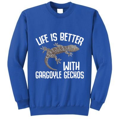 Gargoyle Gecko Owner Lizard Keeping Reptile Keeper Cool Gift Tall Sweatshirt