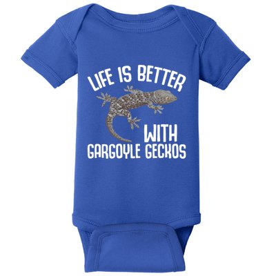 Gargoyle Gecko Owner Lizard Keeping Reptile Keeper Cool Gift Baby Bodysuit