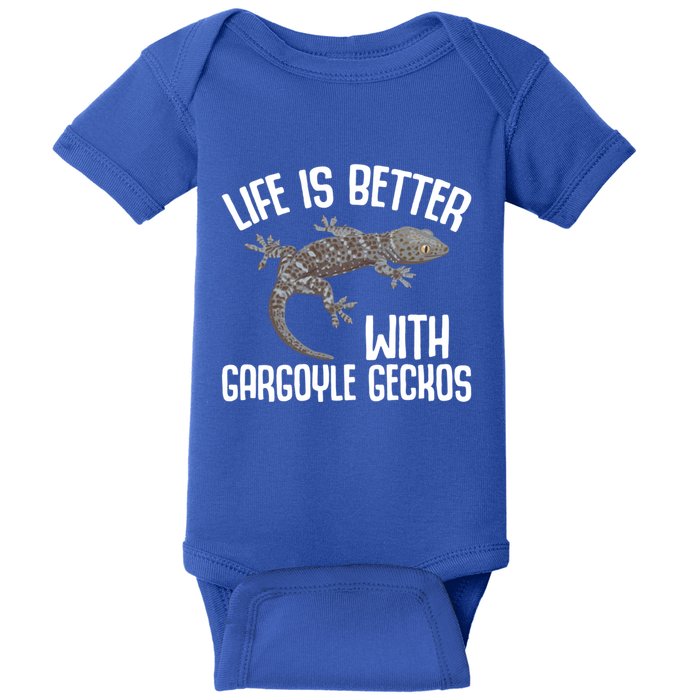 Gargoyle Gecko Owner Lizard Keeping Reptile Keeper Cool Gift Baby Bodysuit