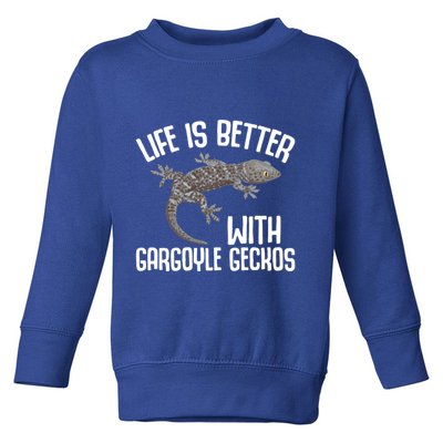 Gargoyle Gecko Owner Lizard Keeping Reptile Keeper Cool Gift Toddler Sweatshirt