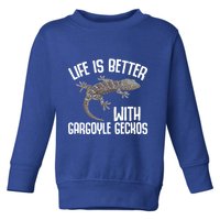 Gargoyle Gecko Owner Lizard Keeping Reptile Keeper Cool Gift Toddler Sweatshirt