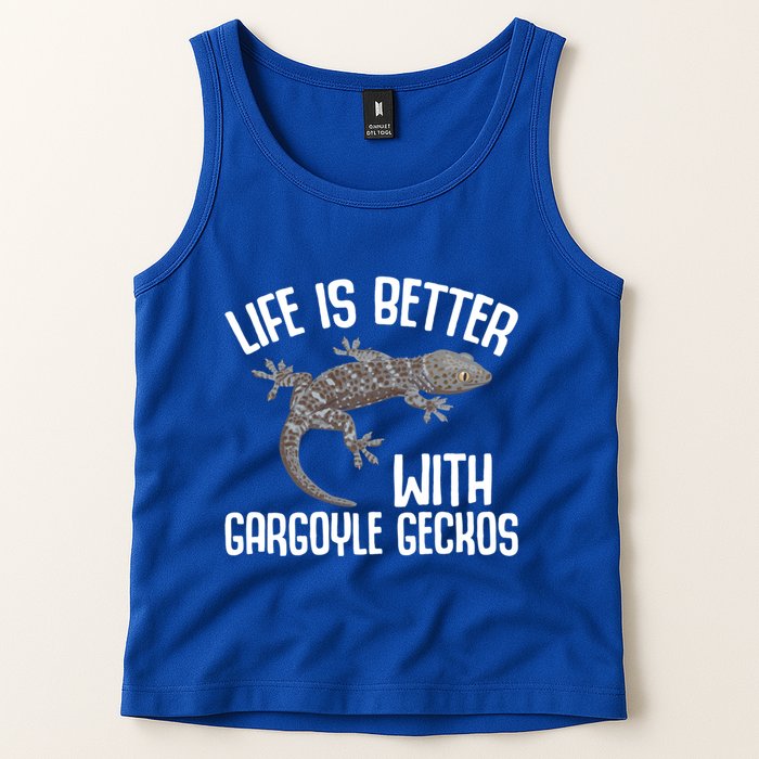 Gargoyle Gecko Owner Lizard Keeping Reptile Keeper Cool Gift Tank Top