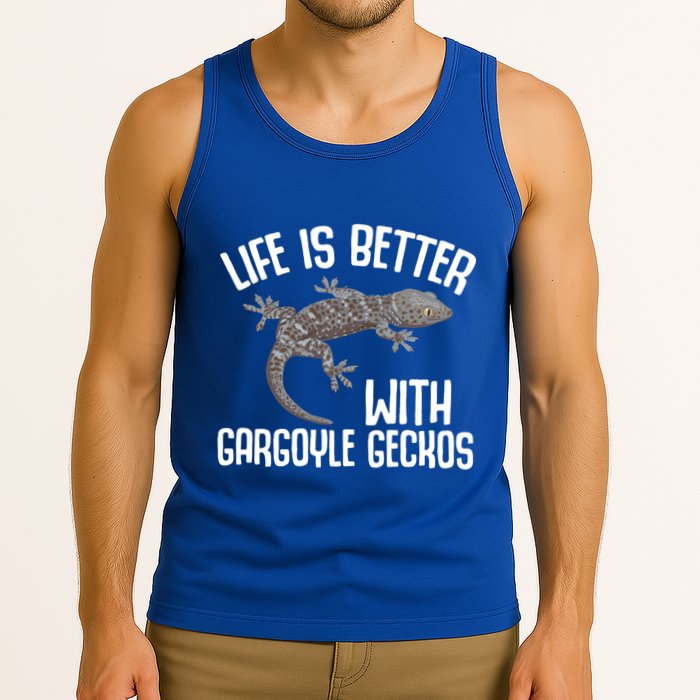 Gargoyle Gecko Owner Lizard Keeping Reptile Keeper Cool Gift Tank Top