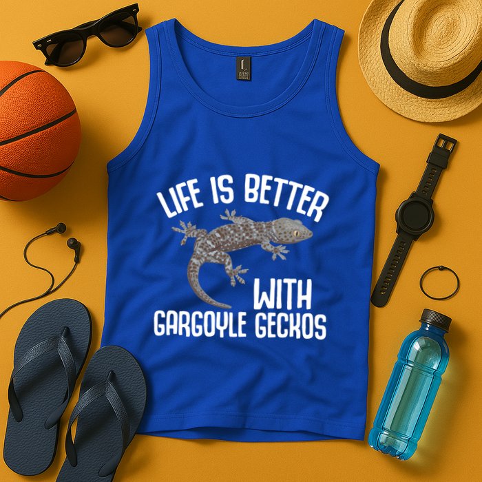 Gargoyle Gecko Owner Lizard Keeping Reptile Keeper Cool Gift Tank Top