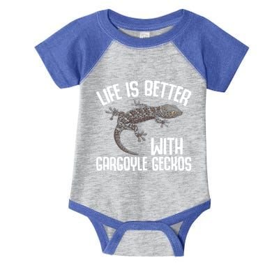 Gargoyle Gecko Owner Lizard Keeping Reptile Keeper Cool Gift Infant Baby Jersey Bodysuit