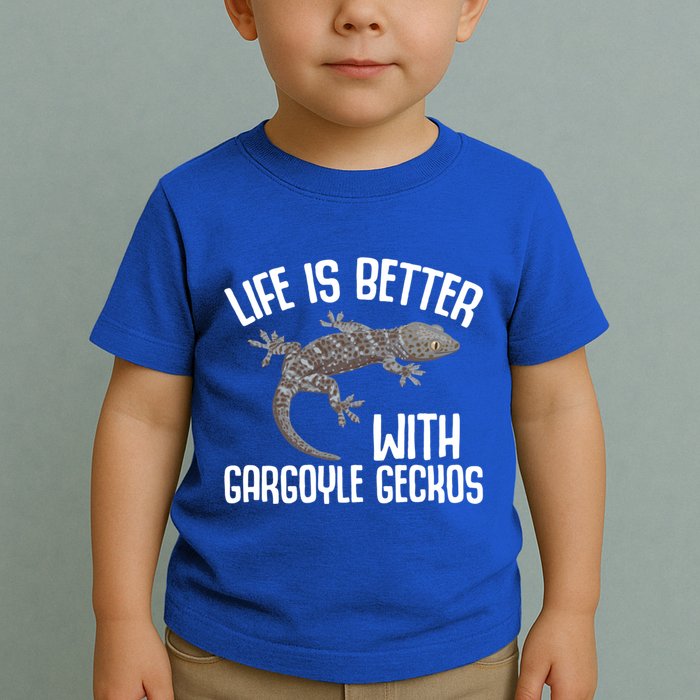 Gargoyle Gecko Owner Lizard Keeping Reptile Keeper Cool Gift Toddler T-Shirt