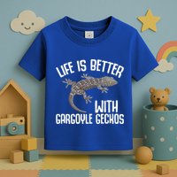 Gargoyle Gecko Owner Lizard Keeping Reptile Keeper Cool Gift Toddler T-Shirt
