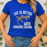 Gargoyle Gecko Owner Lizard Keeping Reptile Keeper Cool Gift Womens T-Shirt