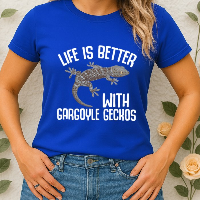 Gargoyle Gecko Owner Lizard Keeping Reptile Keeper Cool Gift Womens T-Shirt