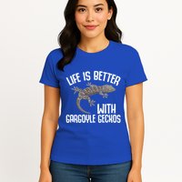Gargoyle Gecko Owner Lizard Keeping Reptile Keeper Cool Gift Womens T-Shirt