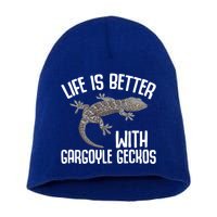 Gargoyle Gecko Owner Lizard Keeping Reptile Keeper Cool Gift Short Acrylic Beanie