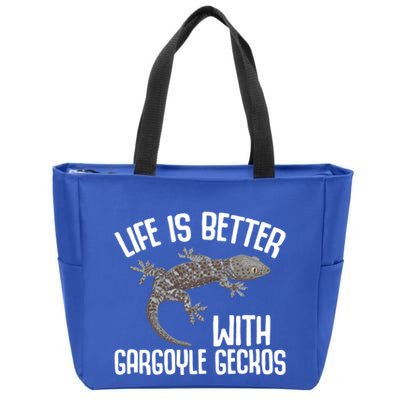 Gargoyle Gecko Owner Lizard Keeping Reptile Keeper Cool Gift Zip Tote Bag