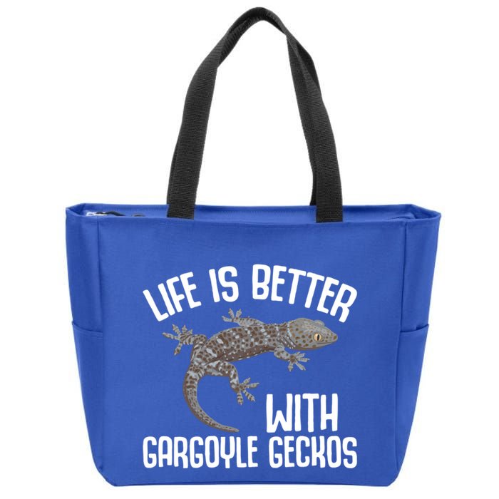 Gargoyle Gecko Owner Lizard Keeping Reptile Keeper Cool Gift Zip Tote Bag