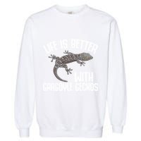 Gargoyle Gecko Owner Lizard Keeping Reptile Keeper Cool Gift Garment-Dyed Sweatshirt