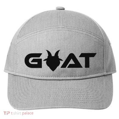 Goat God Over All Things 7-Panel Snapback Hat