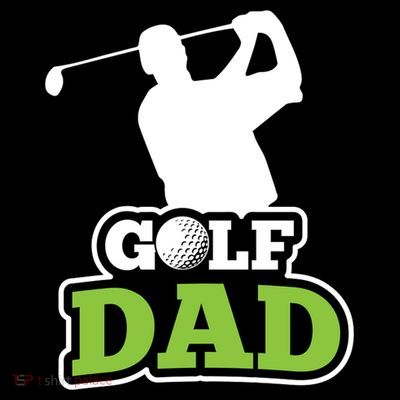 Golf Golf Player Golf Dad Golf Lover Birthday Gift For Dad Father's Day T-Shirt