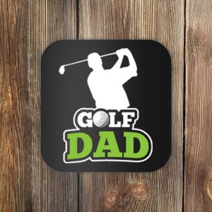 Golf Golf Player Golf Dad Golf Lover Birthday Gift For Dad Father's Day Coaster