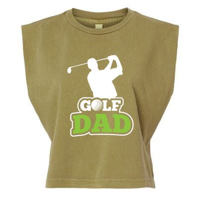 Golf Golf Player Golf Dad Golf Lover Birthday Gift For Dad Father's Day Garment-Dyed Women's Muscle Tee