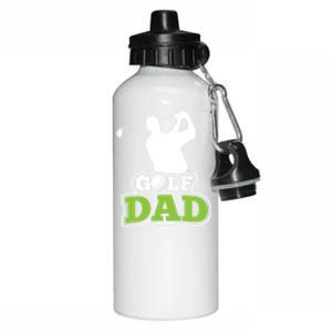 Golf Golf Player Golf Dad Golf Lover Birthday Gift For Dad Father's Day Aluminum Water Bottle