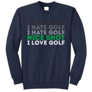 Golfer Golfing Player Funny Golf Club Tournament Lover Sweatshirt