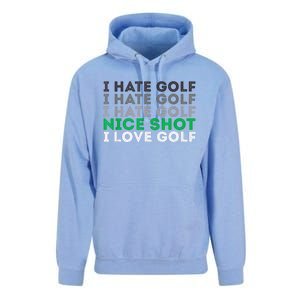 Golfer Golfing Player Funny Golf Club Tournament Lover Unisex Surf Hoodie