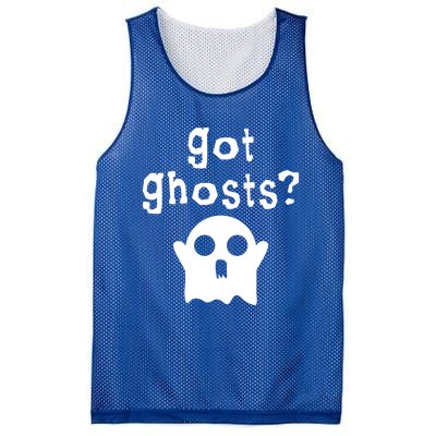 Got Ghosts Paranormal Gift Mesh Reversible Basketball Jersey Tank