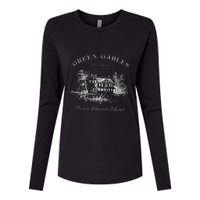 Green Gables Prince Edward Island Est 1908 Book Lover Womens Cotton Relaxed Long Sleeve T-Shirt