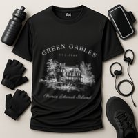 Green Gables Prince Edward Island Est 1908 Book Lover Cooling Performance Crew T-Shirt