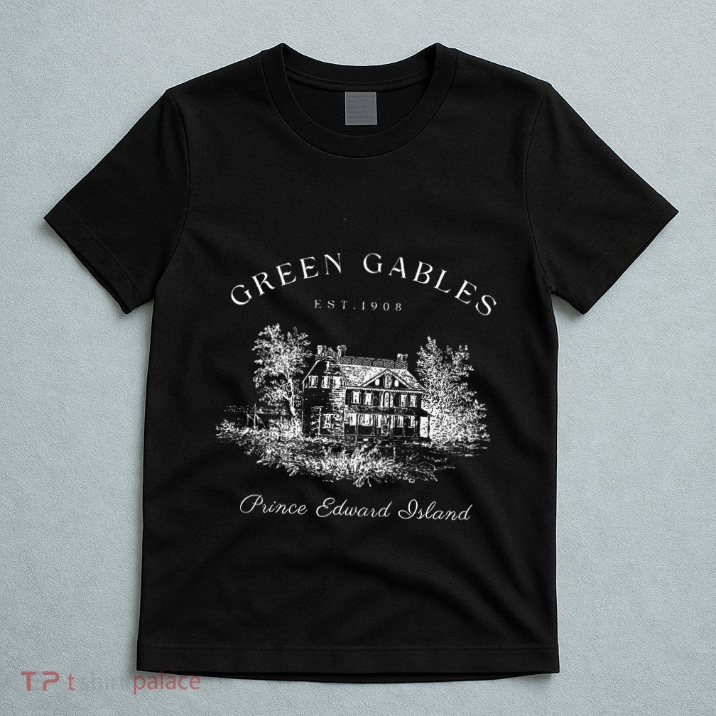 Green Gables Prince Edward Island Est 1908 Book Lover T-Shirt
