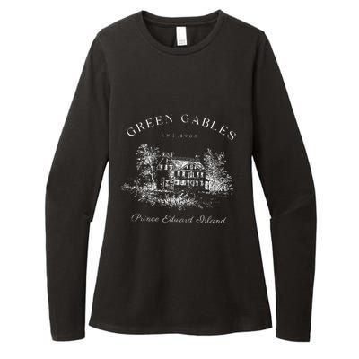 Green Gables Prince Edward Island Est 1908 Book Lover Womens CVC Long Sleeve Shirt