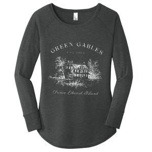 Green Gables Prince Edward Island Est 1908 Book Lover Women's Perfect Tri Tunic Long Sleeve Shirt