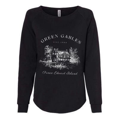 Green Gables Prince Edward Island Est 1908 Book Lover Womens California Wash Sweatshirt